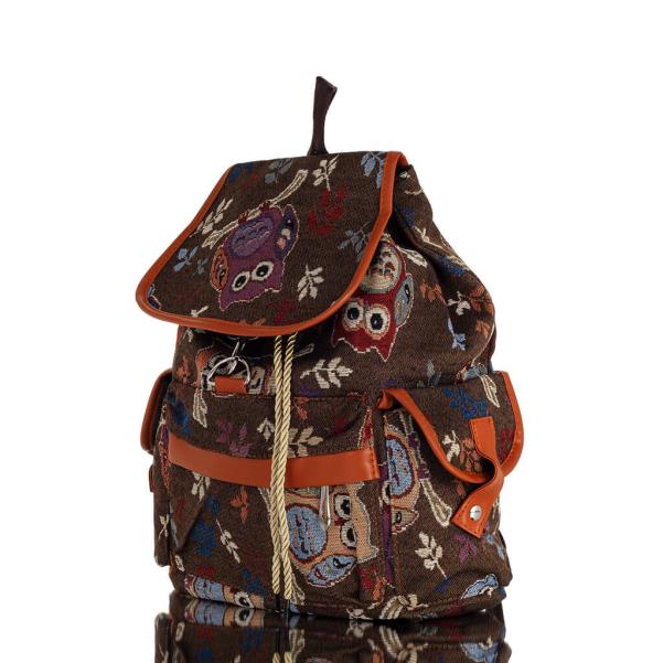 Backpack with Owl or Glauca 4