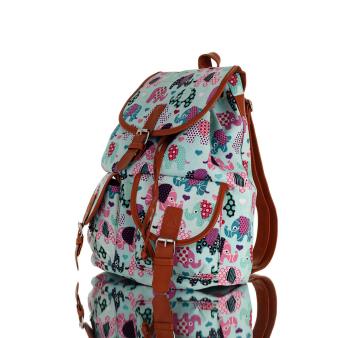 Backpack with Elephants