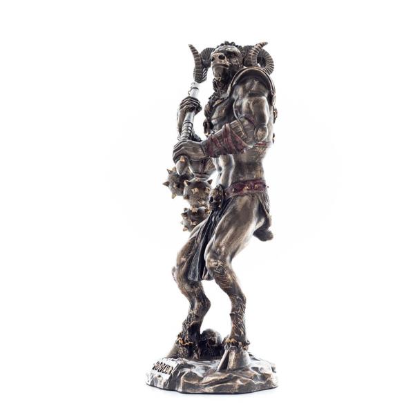 Minotaur: Son of Pasiphae Queen of Knossos Minoan Civilization 21cm Veronese Bronze Electrolysis Statuette