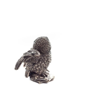 ΚΟΥΚΟΥΒΑΓΙΑ ΣΕ ΒΡΑΧΟ ΜΕ ΑΝΟΙΧΤΑ ΦΤΕΡΑ ΚΑΙ ΠΡΟΣΩΠΟ ΑΡΙΣΤΕΡΑ 6εκ κιβ.60