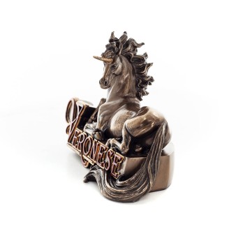 Veronese logo tabletop 23x15cm Veronese bronze electrolysis