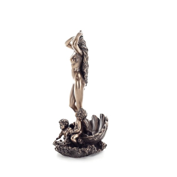 Aphrodite: The Goddess of Love and Beauty, Birth 31cm Veronese Bronze Electrolytic Full Body Statue, Ancient Greece