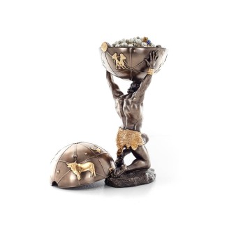 ΑΤΛΑΣ ΜΠΙΖΟΥΤΙΕΡΑ 32,5εκ ΜΕ ΧΡΥΣΑ ΣΤΟΙΧΕΙΑ