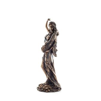 Fortune: The View of the Prosperity and Wealth of a City 28cm Veronese Electrolytic Bronze Full Body Statue