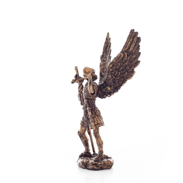 Archangel Gabriel: The Man of God 11cm Veronese Bronze Electroplating Full Body Statue, Christian