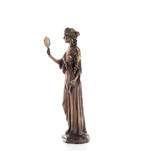 Care, inner quest 27.5cm Veronese Bronze Electroplating Full Body Statue