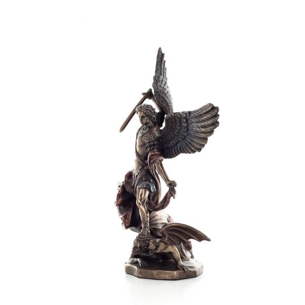 Archangel Michael: Like God, One of the First Lords 20cm Veronese Bronze Electrolytic Full Body Statue, Christian