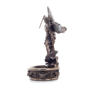Archangel Michael: Like God, One of the First Lords 21cm Veronese Bronze Electrolytic Full Body Statue, Christian