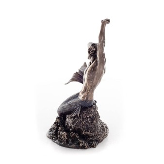 Mermaid: The Most Beautiful Demon, 20cm Veronese Bronze Electrolysis Full Body Statue