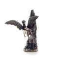 Pegasus: Born of Blood, Followed the Muses and Zeus 35cm Veronese Bronze Electrolysis Full Body Statue, Ancient Greece