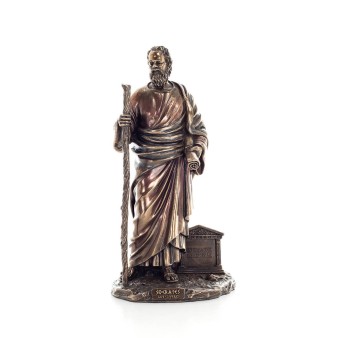 Socrates: Philosopher, considered the founder of Western philosophy 30cm Veronese Bronze Electrolysis Full Body Statue