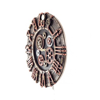 ΡΟΛΟΪ ΣΤΡΟΓΓΥΛΟ ΓΡΑΝΑΖΙΑ STEAMPUNK 30x28,5εκ   κιβ.4