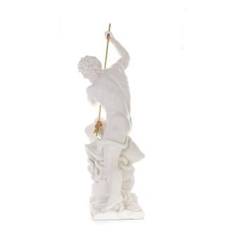 Poseidon: The God of the Sea, Earthquakes, Earth, Storms and Words 82cm Full Body Statue, Polyester Alabaster Marble Type