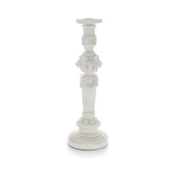 Candle holder 30cm Polyester alabaster marble type, Modern Decorative