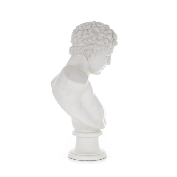 Mercury: The Messenger of the Gods, Bust, bust 55cm Polyester marble-type alabaster, ancient Greece