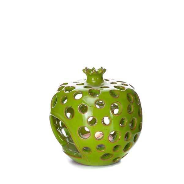 Lantern - Pomegranate light 94x10.5cm table polished, ceiling or wall, Handmade ceramic