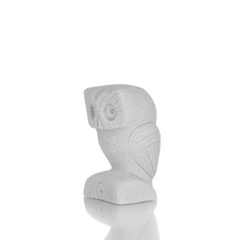 Owl, Glaucus of Athena and Athens 11cm Full Alabaster Statue