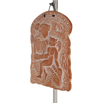 Birth of Minotaur wall hanging plaques 20x14cm decorative with Handmade finish, wall hanging, Minoan culture