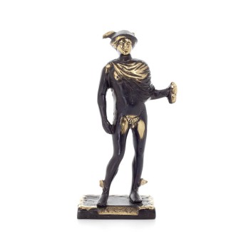 Hermes: The Messenger of the Gods, 19x8cm staty i brons, antikens Grekland
