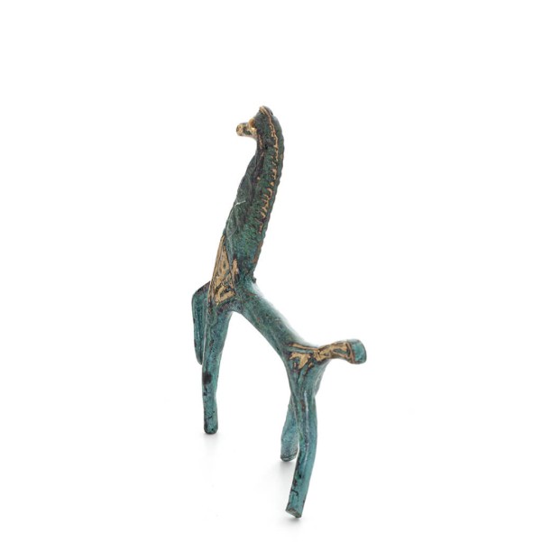 Horse or Steed: irrational, silent yet full of fire, energy, motion, 10cm, miniature statuette, bronze decorative