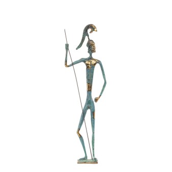 Achilles - Shujaa nusu-mungu jitu, shujaa wa Iliad 41.6cm | Shaba, utamaduni wa Kigiriki, hand-finished