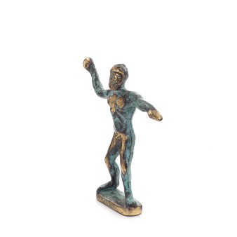 Zeus or Zeus: God of Heaven, Lightning, Law, Thunder, 10x8cm Full Body Statue Bronze Ornament, Ancient Greece