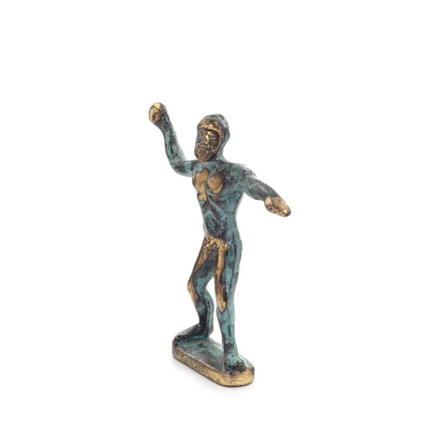 Zeus or Zeus: God of Heaven, Lightning, Law, Thunder, 10x8cm Full Body Statue Bronze Ornament, Ancient Greece
