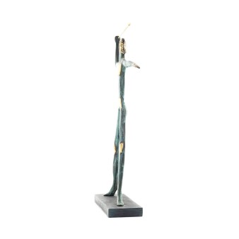 Zeus or Zeus: The God of Heaven, Lightning, Law, Thunder, Order, Sculpture 45x30cm Full Body Statue Bronze Ornament