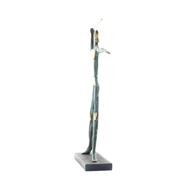 Zeus or Zeus: The God of Heaven, Lightning, Law, Thunder, Order, Sculpture 45x30cm Full Body Statue Bronze Ornament