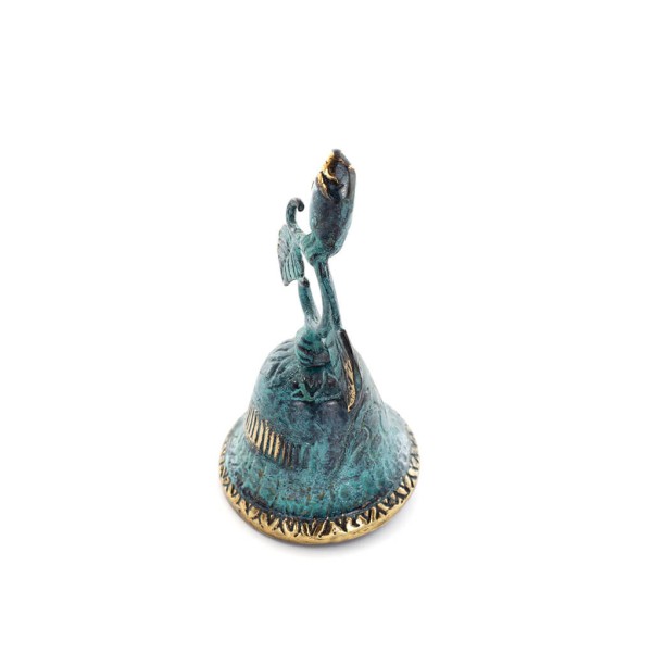Bell small 11x6cm Full body statue Bronze decoration