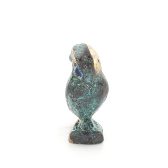 Owl or Glaucus: the sacred bird, symbol of wisdom, prudence, n1 3x2cm Full body statue Bronze decoration