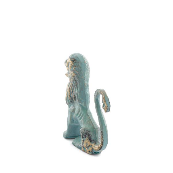 Grypha: creature with body of lion, eagle and snake, protector of Minos 5x4cm statue Bronze decorative, Miniature