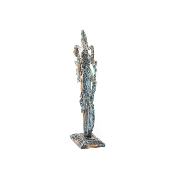 Mycenaean figurine 22x13cm Full body statue Bronze decoration