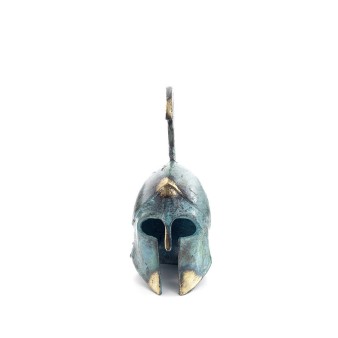 Headdress, from ancient and medieval soldiers 16x7cm Bronze ornament, ancient Greece