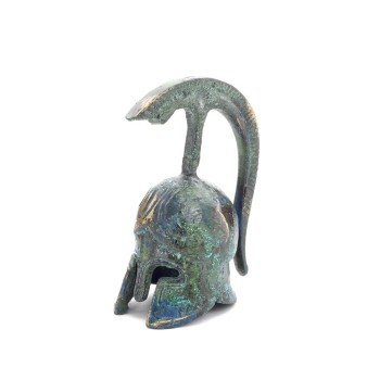 Headdress, from ancient and medieval soldiers, Bronze decoration, ancient Greece