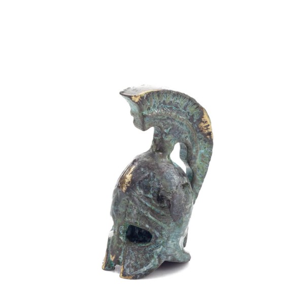 Headdress, from ancient and medieval soldiers 5x2cm Bronze ornament, ancient Greece