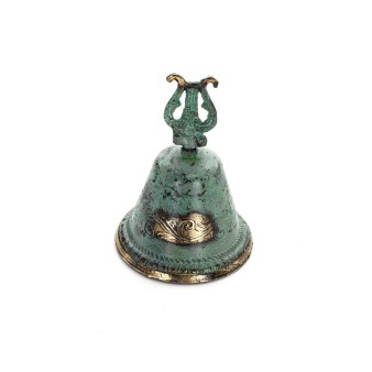 Bell large 12x6cm Full body statue Bronze decoration