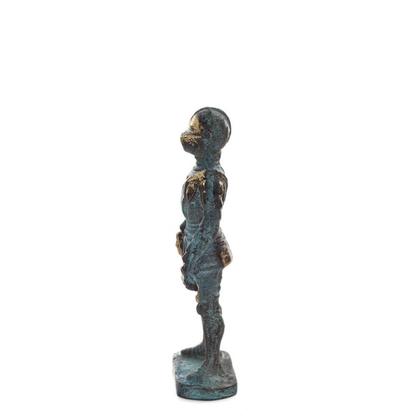 Knight mini 12x6cm Full body statue Bronze decoration