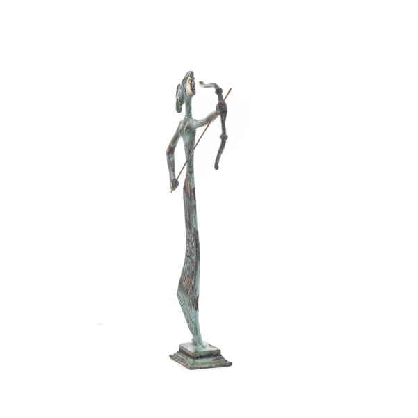 Artemis: The goddess of the hunt, the moon, protector of small children and animals 35x10cm statue Bronze decoration