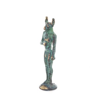 Minotaur: Plasma, the son of Pasiphae Queen of Knossos, Minoan Civilization 11cm Full Body Statue Bronze Ornament