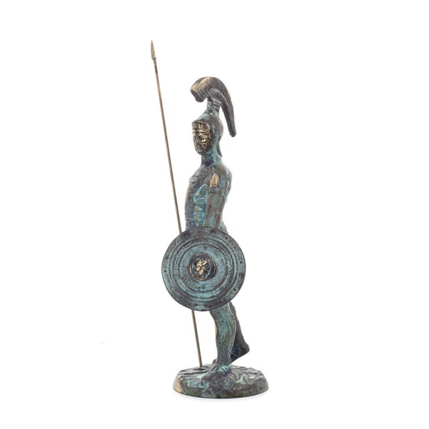 Soldier, Giant Warrior 37x14cm Full Body Statue Bronze Ornament