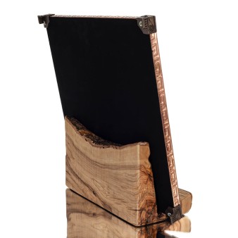 ΣΚΑΚΙΕΡΑ ΧΑΛΚΙΝΗ ΣΜΑΛΤΟ 30x30cm Δελφίνι