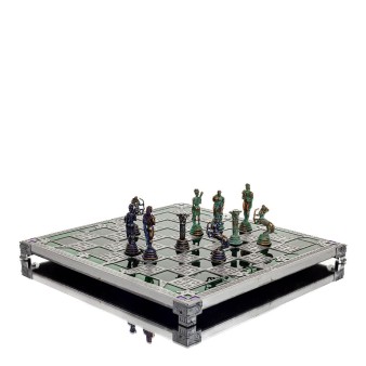 ΣΚΑΚΙΕΡΑ ΧΑΛΚΙΝΗ ΣΜΑΛΤΟ 30x30cm Λουλούδι