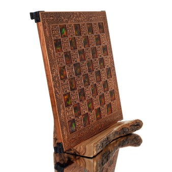 ΣΚΑΚΙΕΡΑ ΧΑΛΚΙΝΗ ΣΜΑΛΤΟ 30x30cm Κλαδί