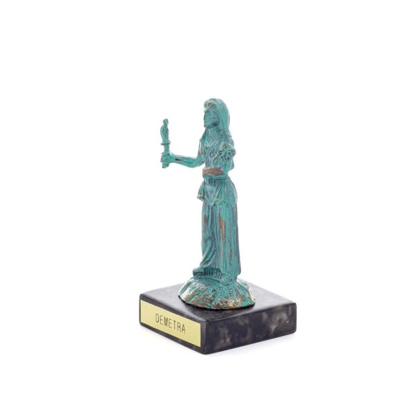 Aphrodite: The Goddess of Love and Beauty 9x3cm Full Body Statue Bronze Ornament, Ancient Greece