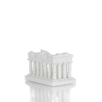 Parthenon, Akropolis i Aten: Gudinnan Athenas tempel 8x12 cm Hellängds alabasterstaty