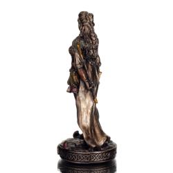 Scandi: The goddess of nature and hunting. Norse Mythology 8,5cm Veronese Bronze Electroplating Full Body Statue