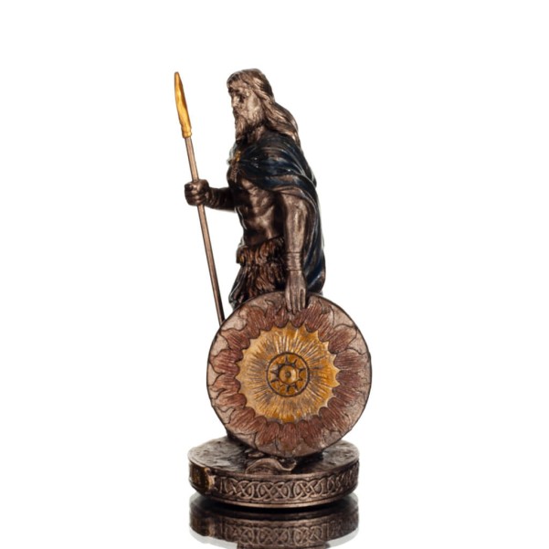 Baldr: The God of Innocence, Beauty, Joy, Purity and Peace 8,5cm Veronese Electrolytic Bronze Full Body Statue