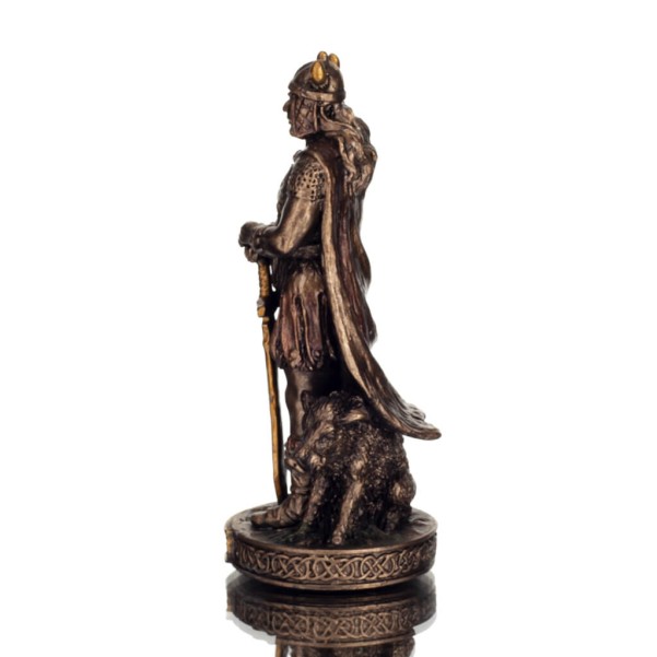 Freyr: God of Male Fertility and Love 8.5cm Veronese Electrolytic Bronze Full Body Statue