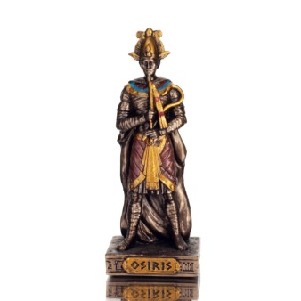 Osiris: The God of the Dead 8,5 cm Veronese brons elektrolytisk helkroppsstaty